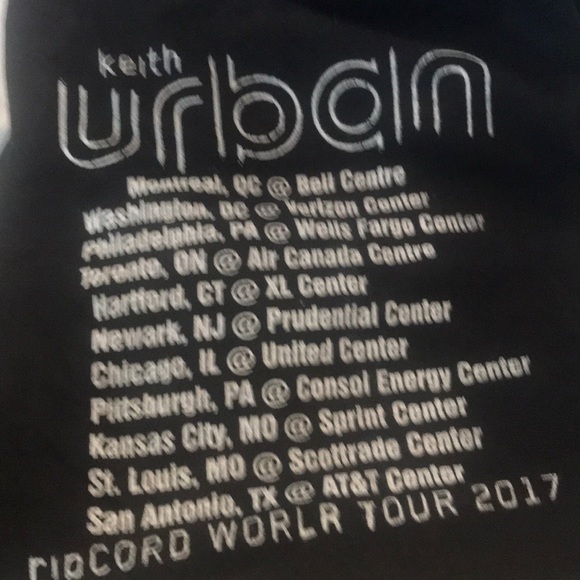 “KEITH URBAN” Concert T Shirt - Picture 7 of 7